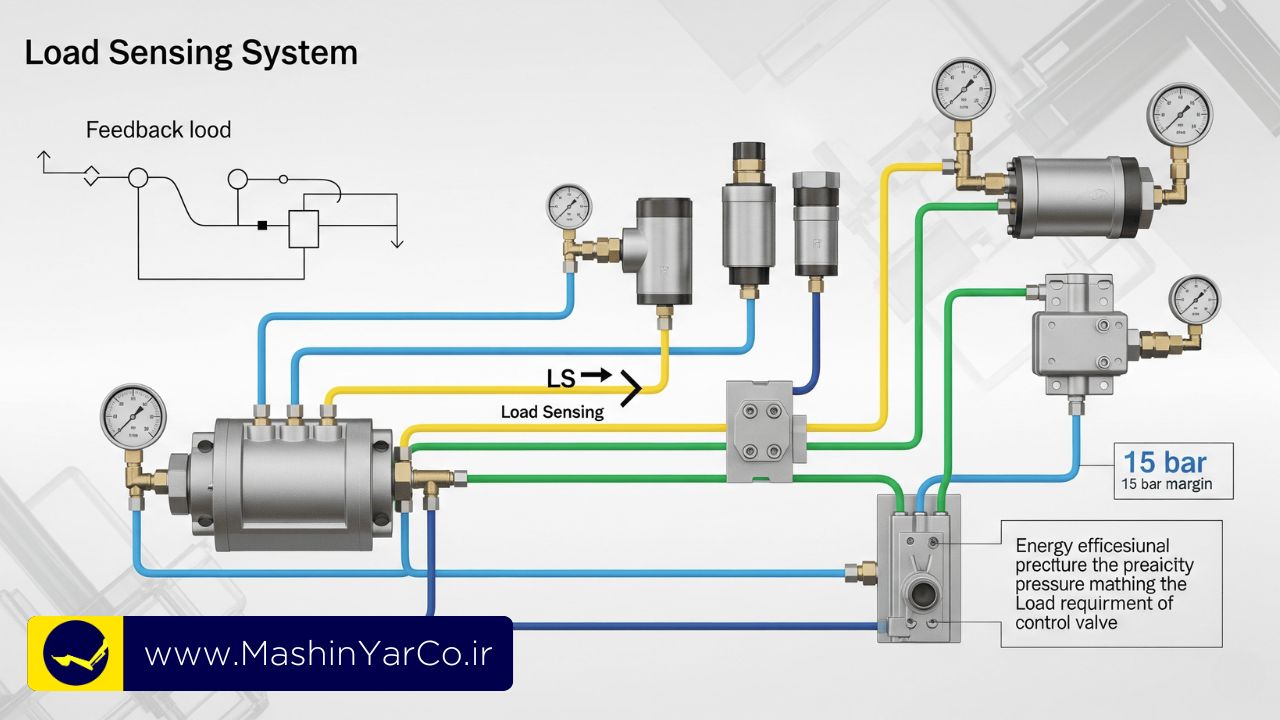 فلسفه طراحی سیستم Load Sensing