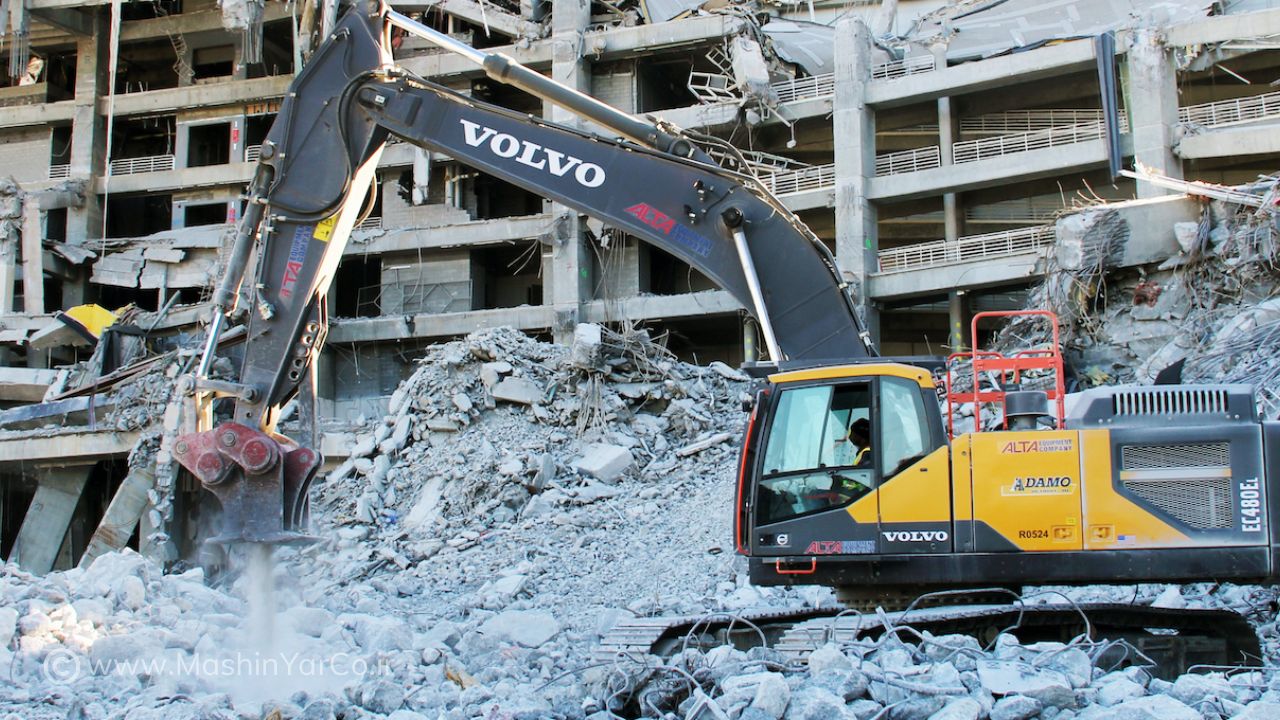 تفاوت کلیدی: تخریب سازه در مقابل پردازش نخاله